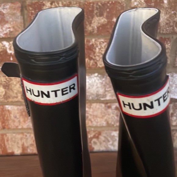 Hunter Black Rain Boots. Size UK 4 , US 5 M / 6F - Picture 8 of 10